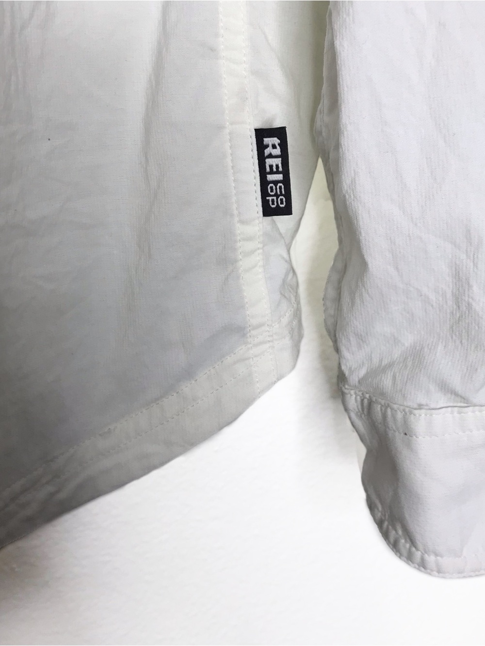 REI Sahara White Long Sleeve Hiking Shirt M - Picture 5 of 12